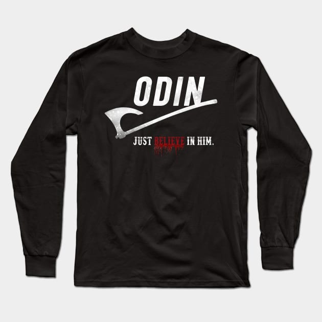 Believe in odin Long Sleeve T-Shirt by Windytee